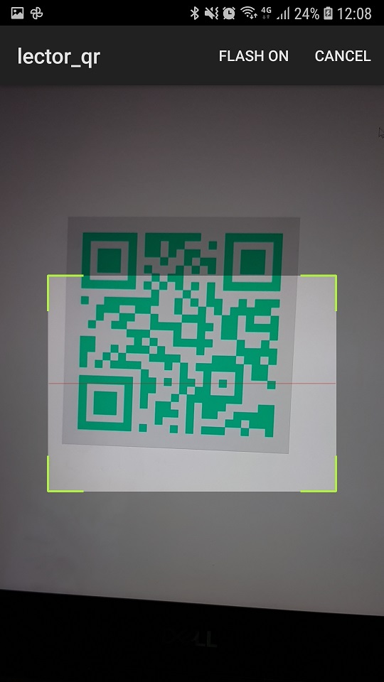 Escanear códigos QR con flutter: escaneando